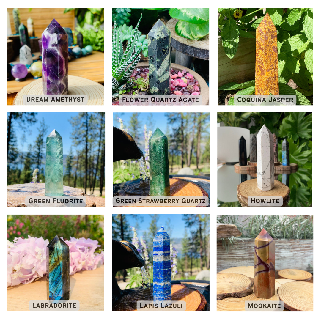 Sampler Set: 31 Crystal Points