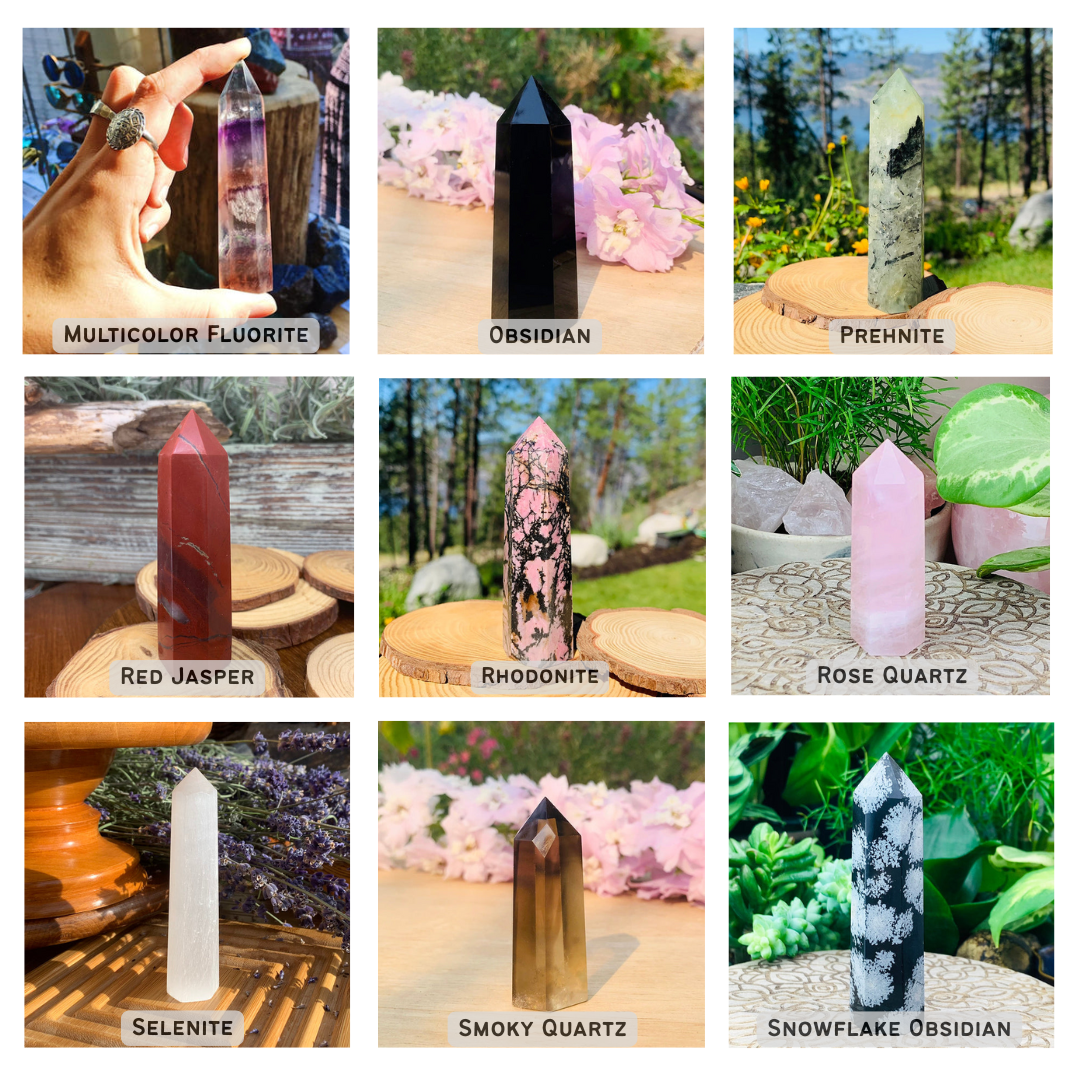 Sampler Set: 31 Crystal Points