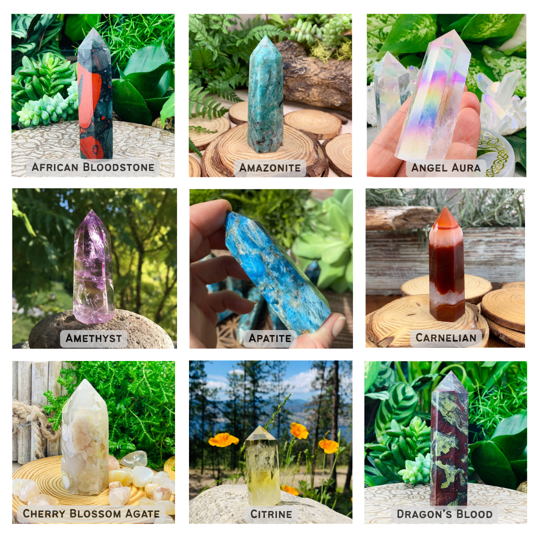 Sampler Set: 31 Crystal Points