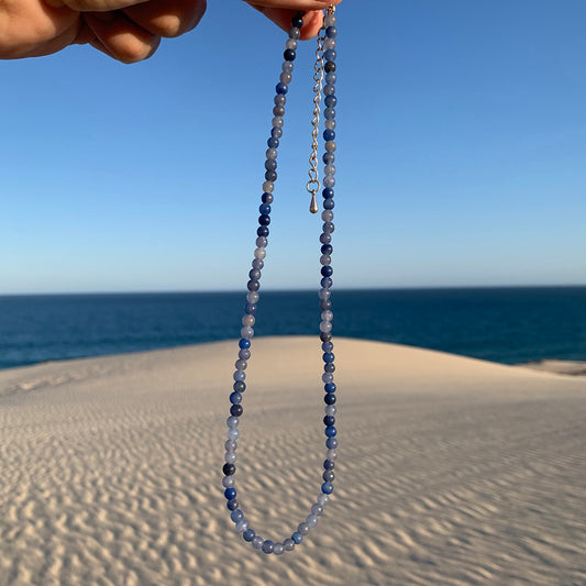 Necklaces: Blue Aventurine - 5th Chakra Stone Necklace