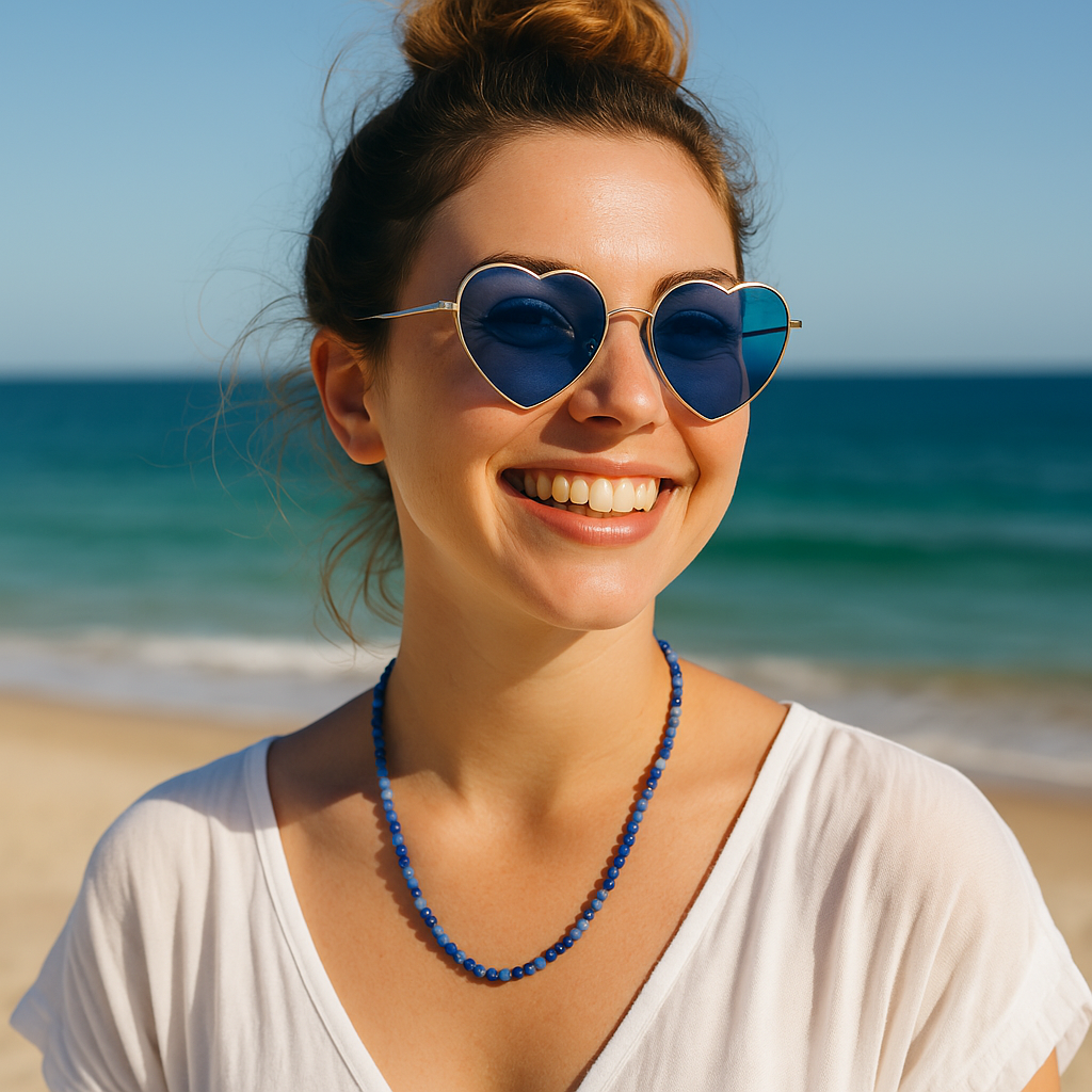 Necklaces: Blue Aventurine - 5th Chakra Stone Necklace