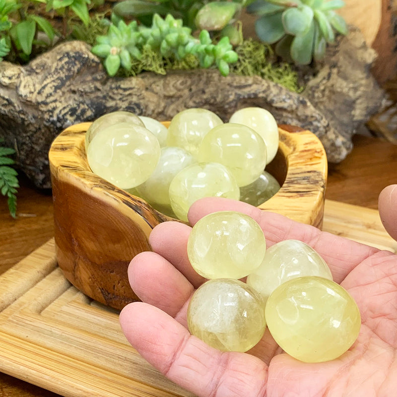 Tumbled Stone: Citrine (250 Gram Lot - 0.55lb)