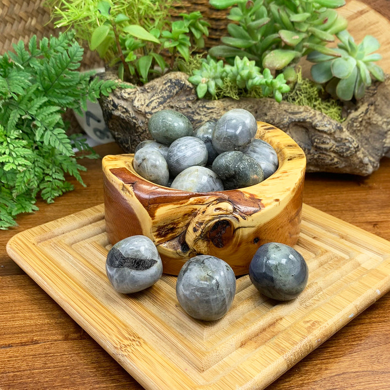 Tumbled Stone: Labradorite (250 Gram Lot - 0.55lb)