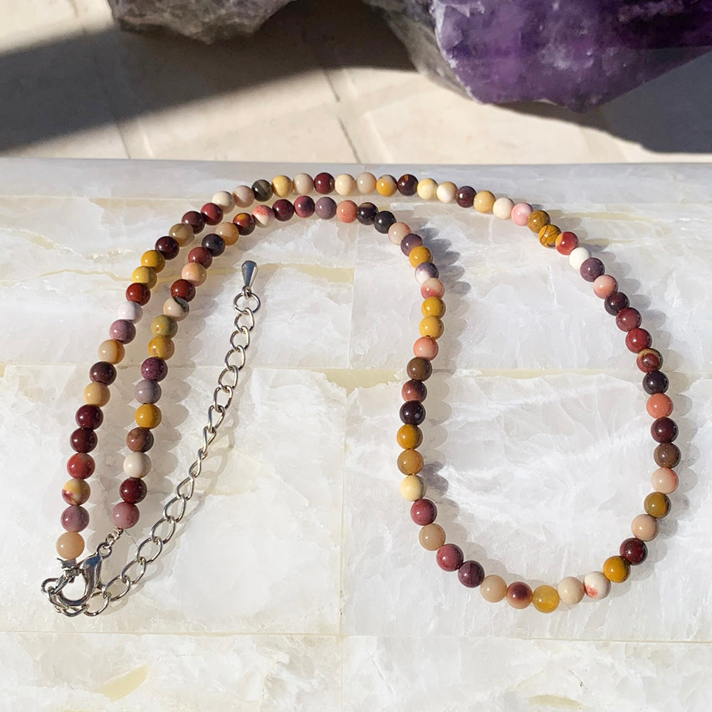 Necklaces: Mookaite - 2nd Chakra Stone Necklace