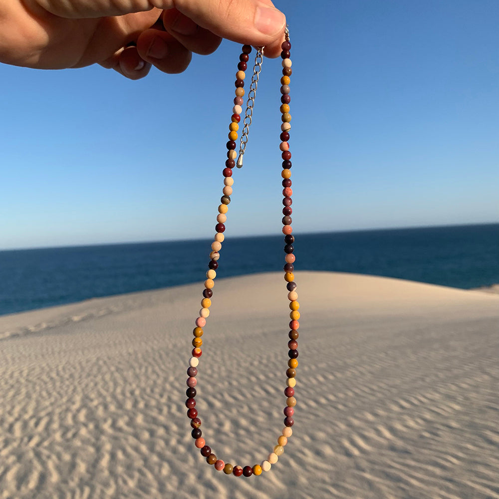 Necklaces: Mookaite - 2nd Chakra Stone Necklace