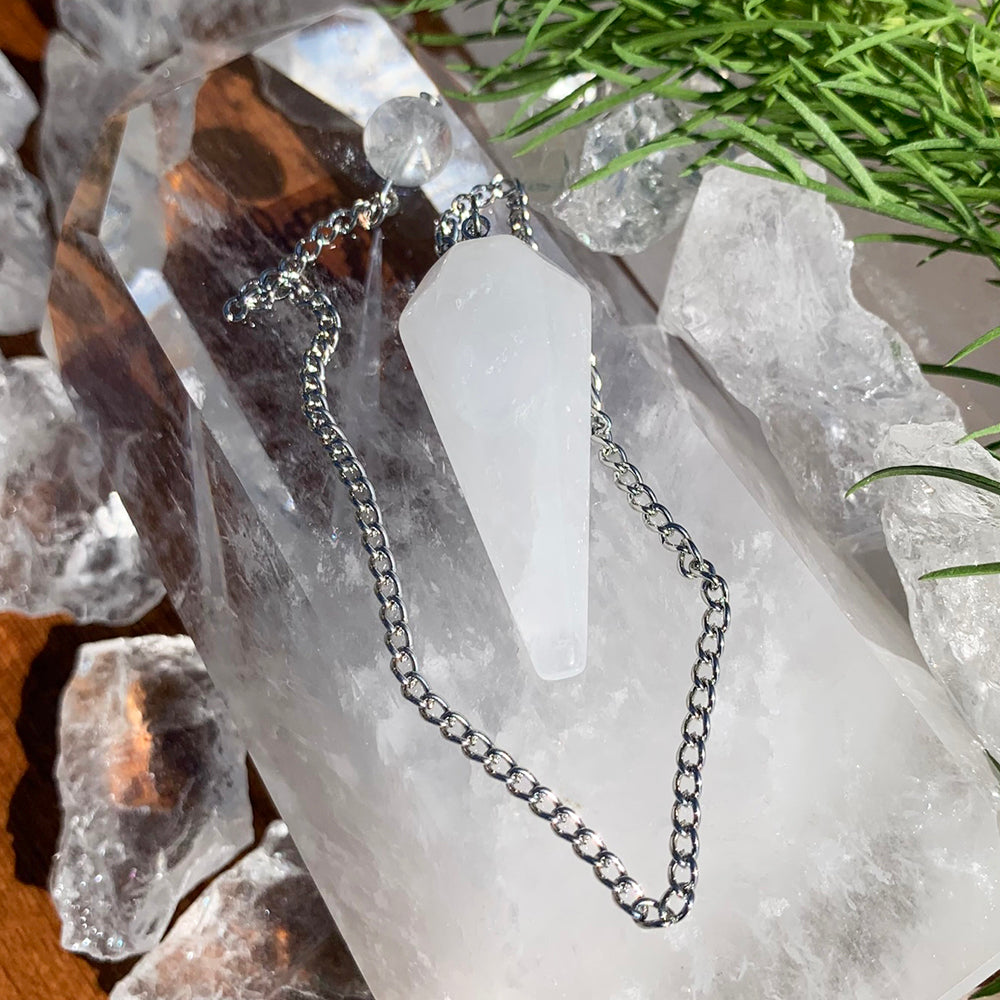 Pendulum: White Quartz