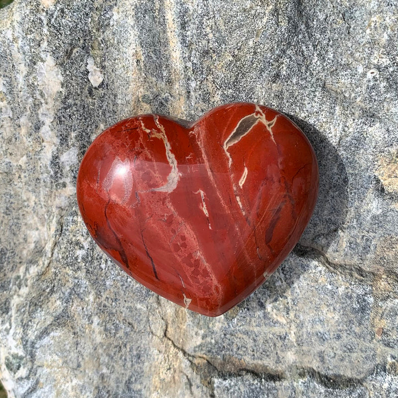Heart: Red Jasper