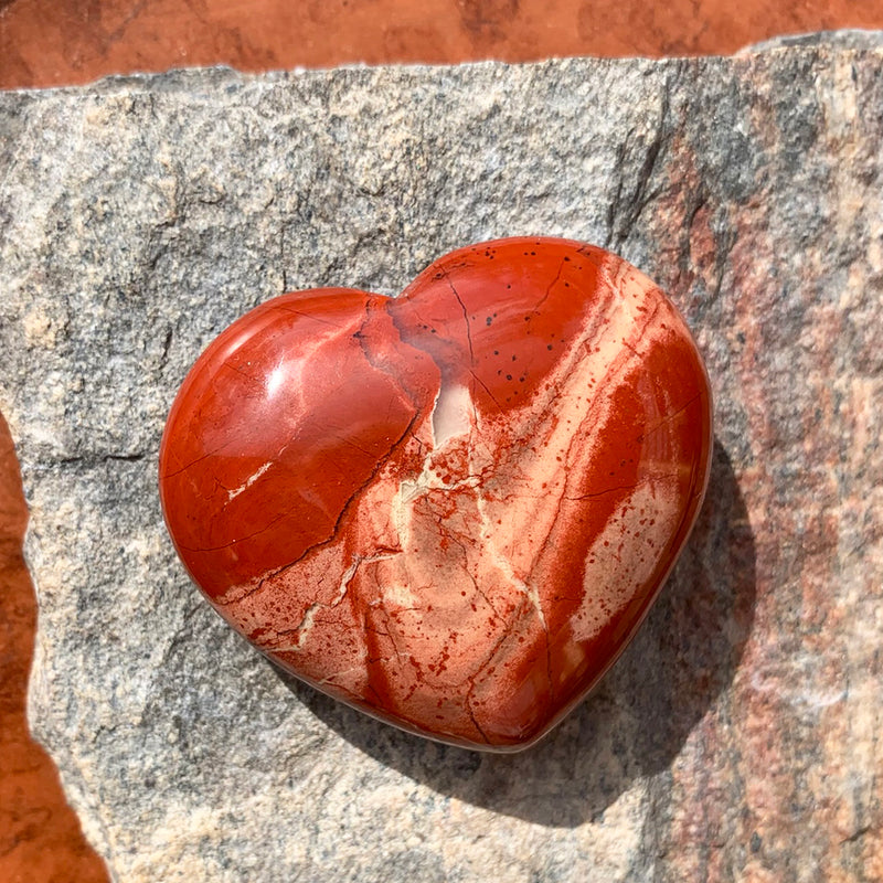 Heart: Red Jasper
