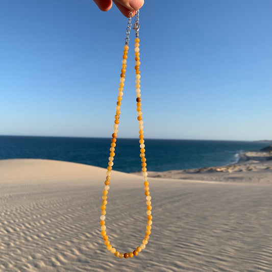 Necklaces: Yellow Aventurine - 3rd Chakra Stone Necklace
