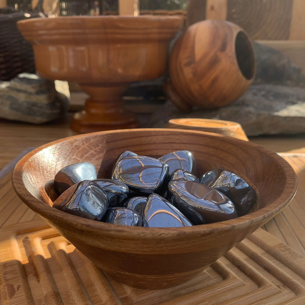 Tumbled Stone: Hematite (250 Gram Lot - 0.55lb)