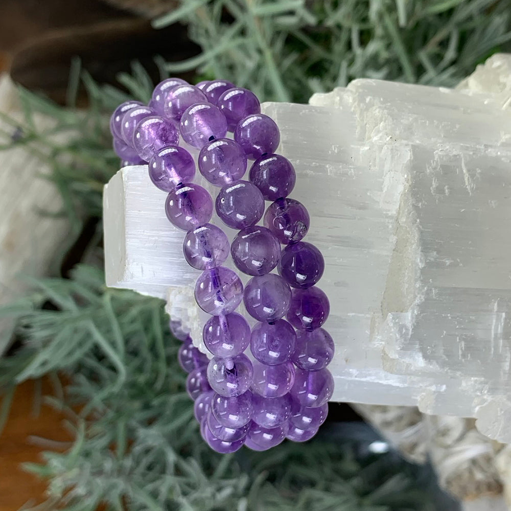 Mala Bracelet: Amethyst