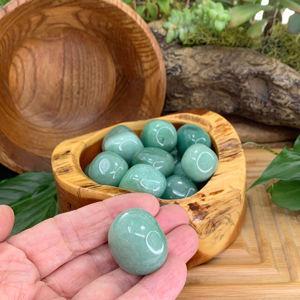 Tumbled Stone: Aventurine (250 Gram Lot - 0.55lb)