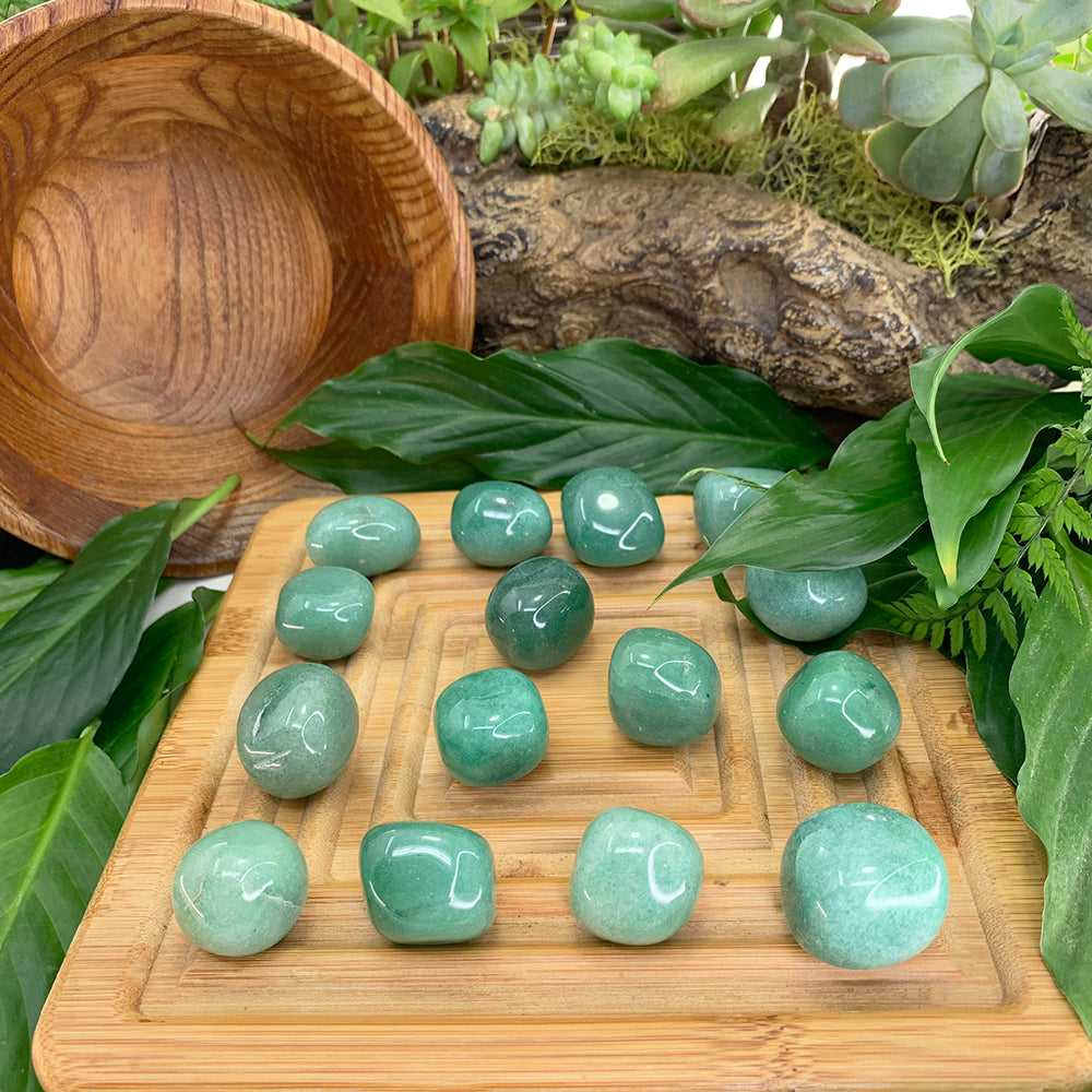 Tumbled Stone: Aventurine (250 Gram Lot - 0.55lb)