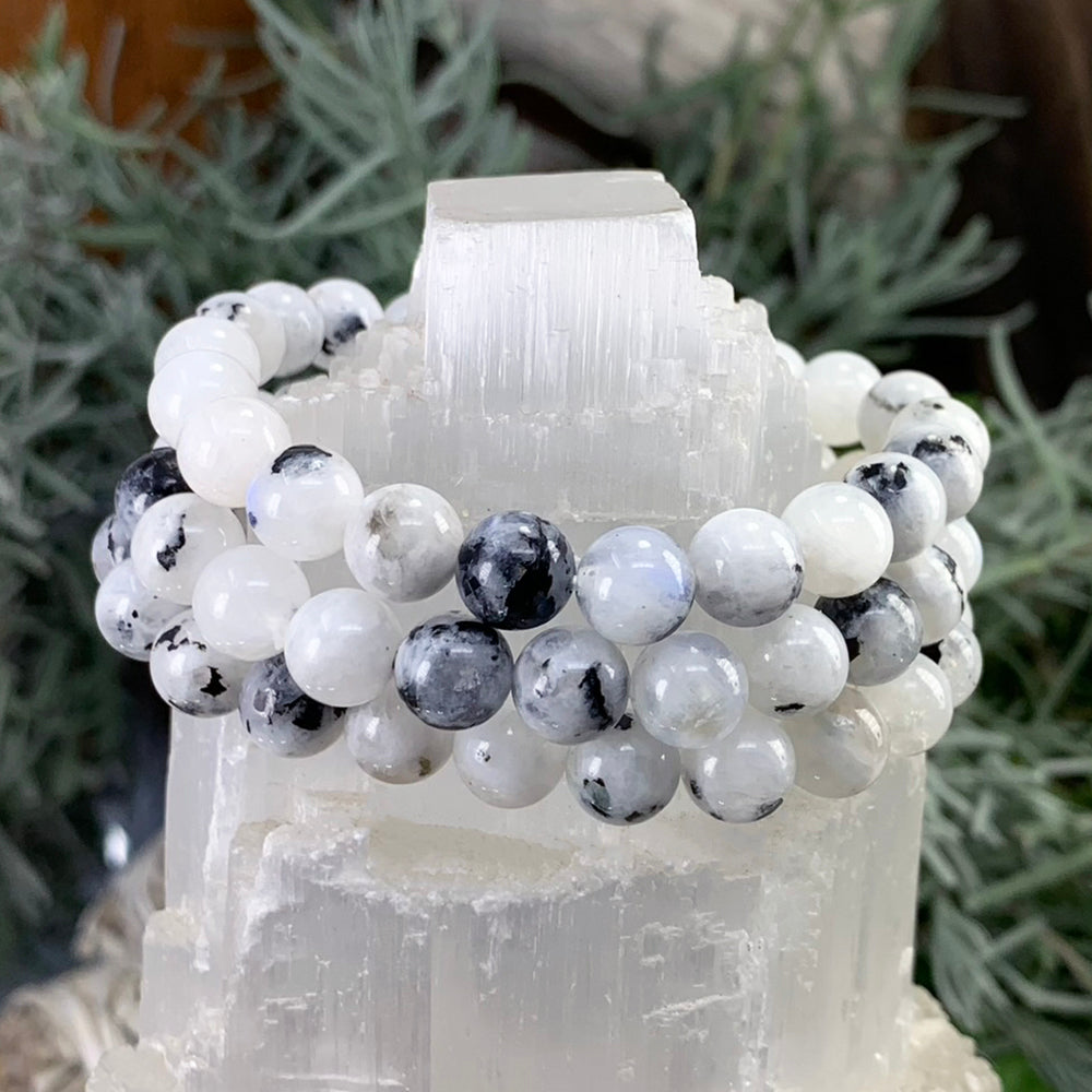 Mala Bracelet: Moonstone