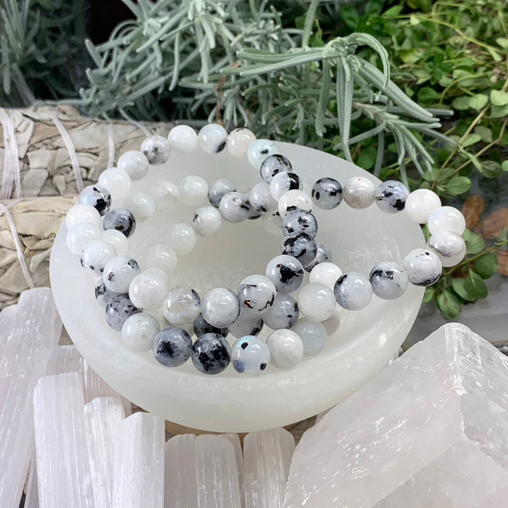 Mala Bracelet: Moonstone