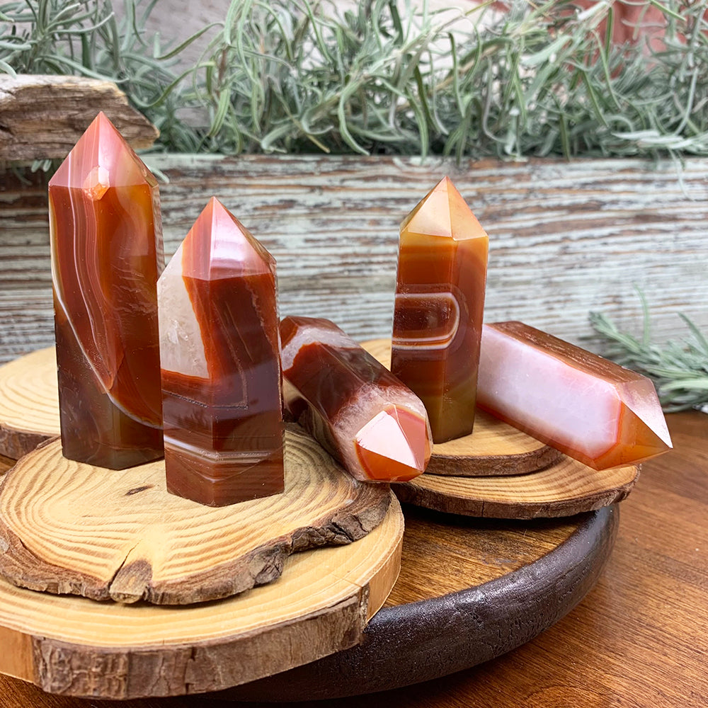 Point: Carnelian