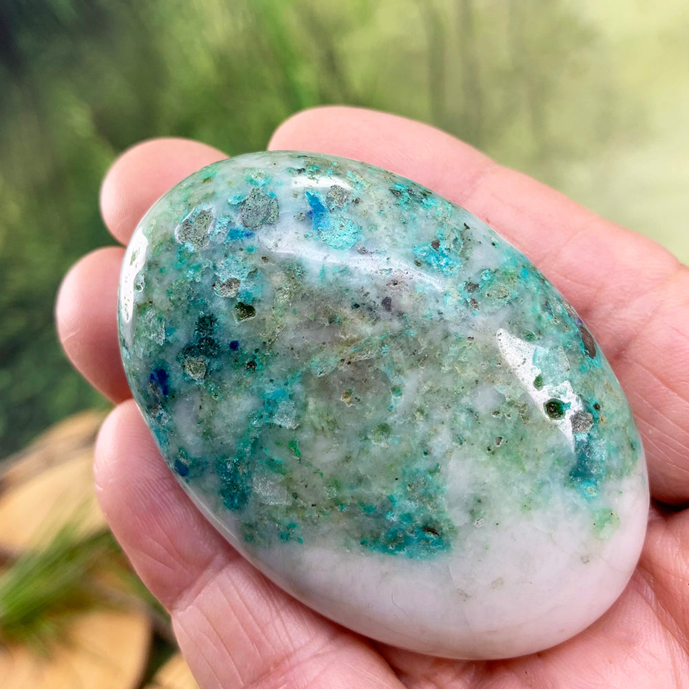 Palmstone: Chrysocolla