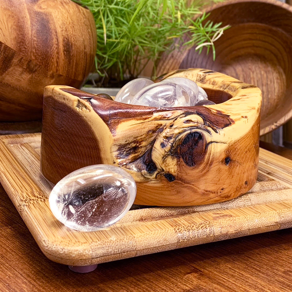 Tumbled Stone: Clear Quartz (250 Gram Lot - 0.55lb)