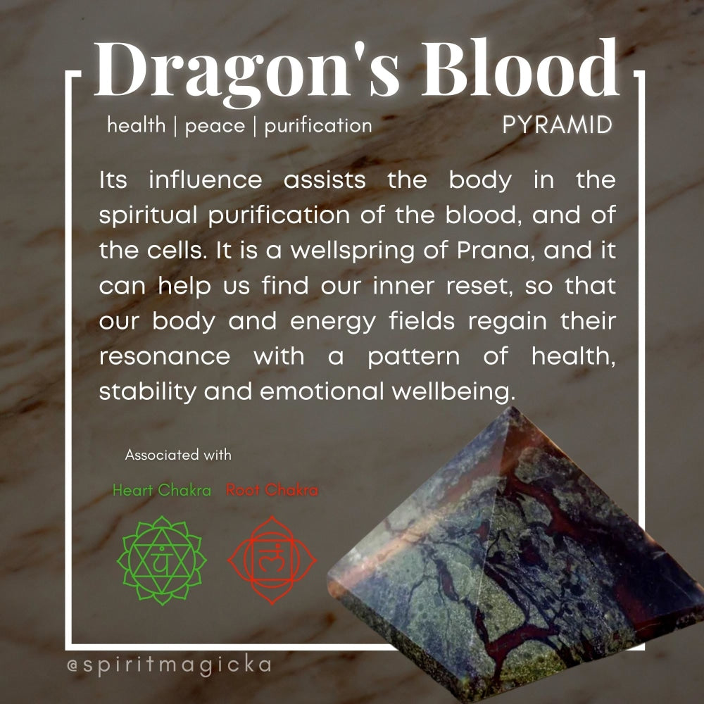 Dragonās Blood Pyramid - Medium - pyramids