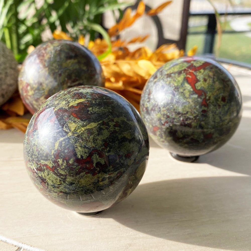 Dragonās Blood Jasper Sphere - sphere