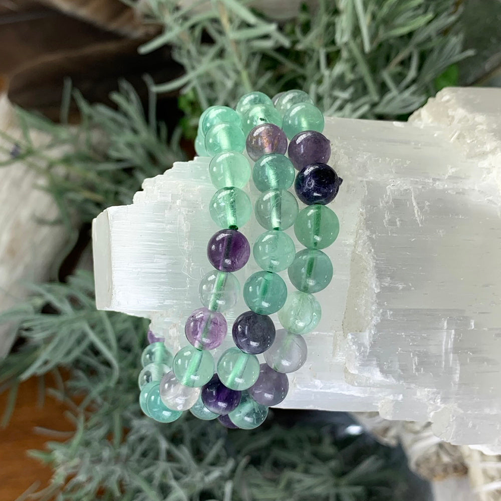 Mala Bracelet: Fluorite Bracelet