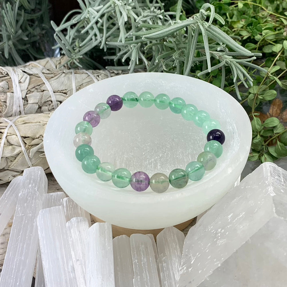 Mala Bracelet: Fluorite Bracelet