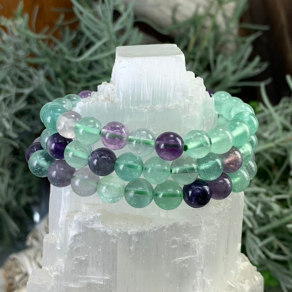Mala Bracelet: Fluorite Bracelet