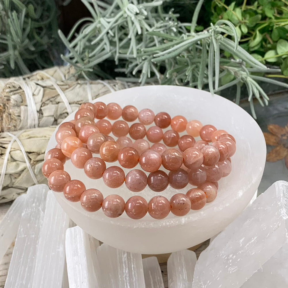 Mala Bracelet: Golden Sunstone