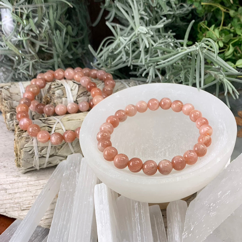 Mala Bracelet: Golden Sunstone