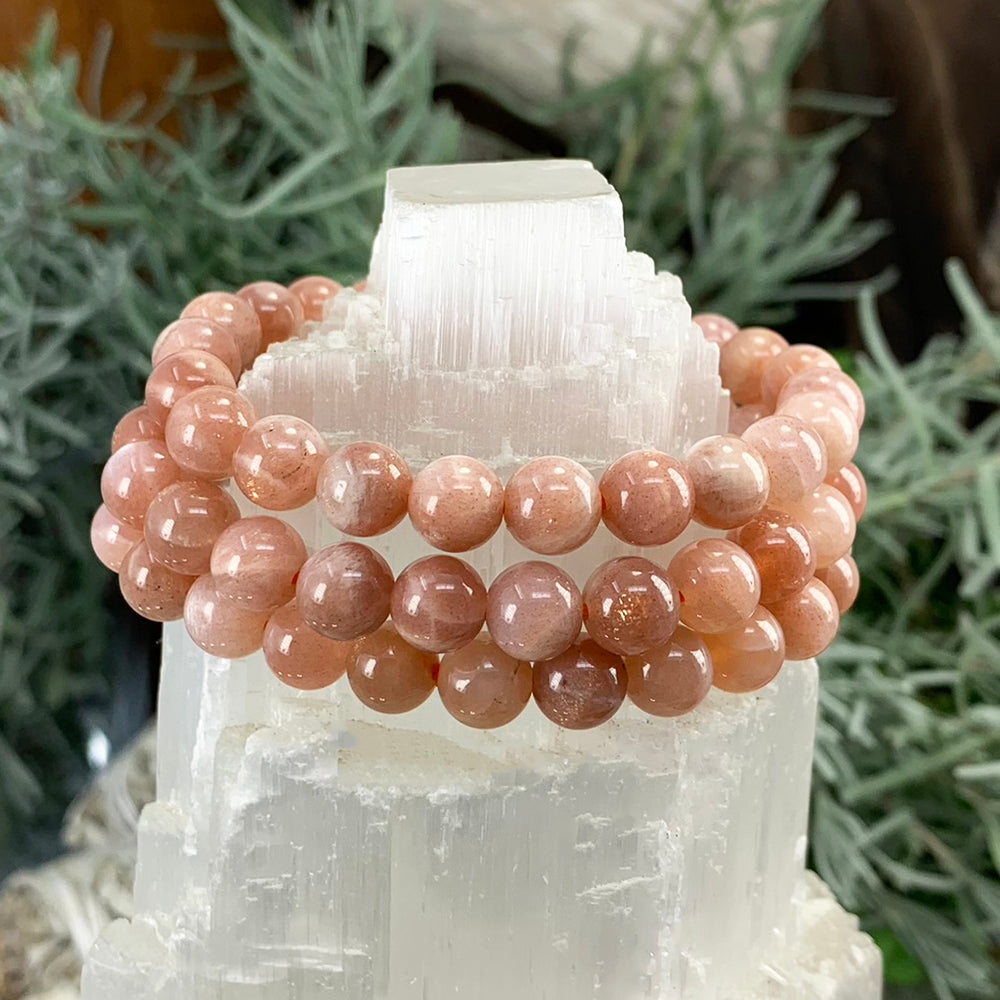 Mala Bracelet: Golden Sunstone