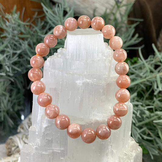 Mala Bracelet: Golden Sunstone