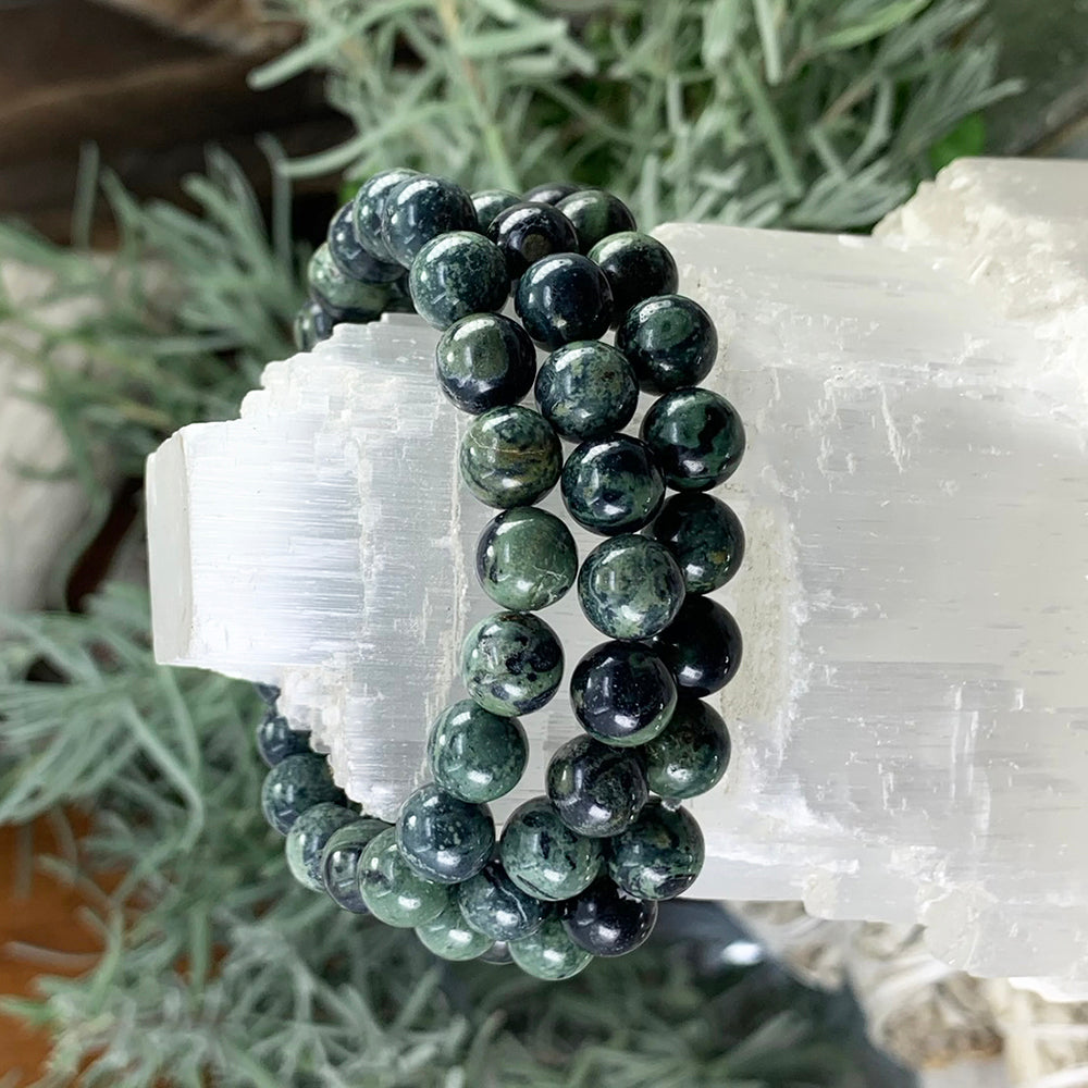 Mala Bracelet: Kambaba Jasper