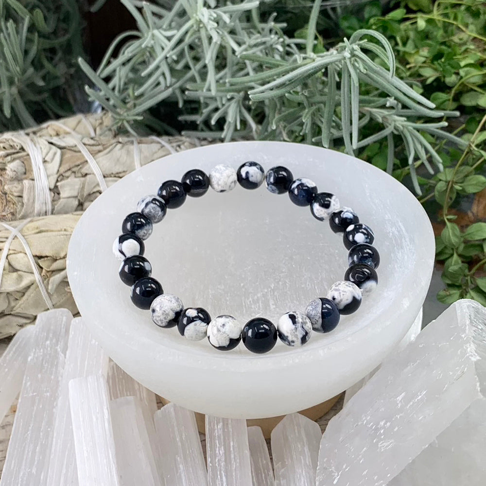 Mala Bracelet: Orca Jasper