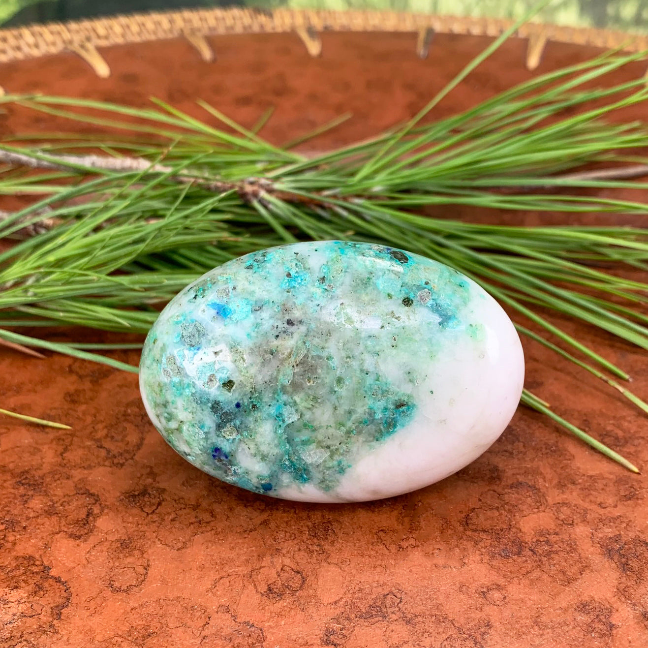 Palmstone: Chrysocolla