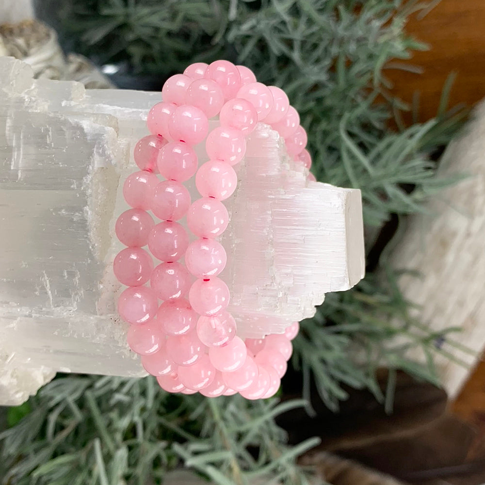 Mala Bracelet: Rose Quartz