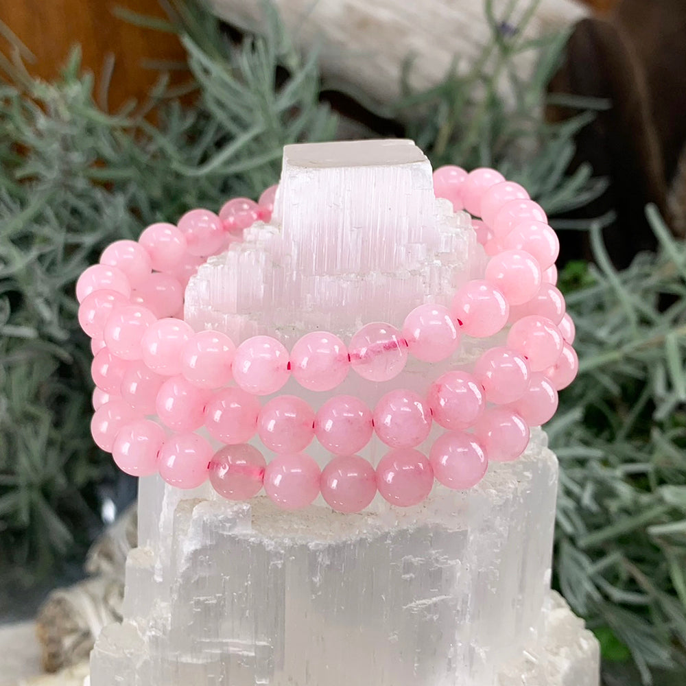 Mala Bracelet: Rose Quartz