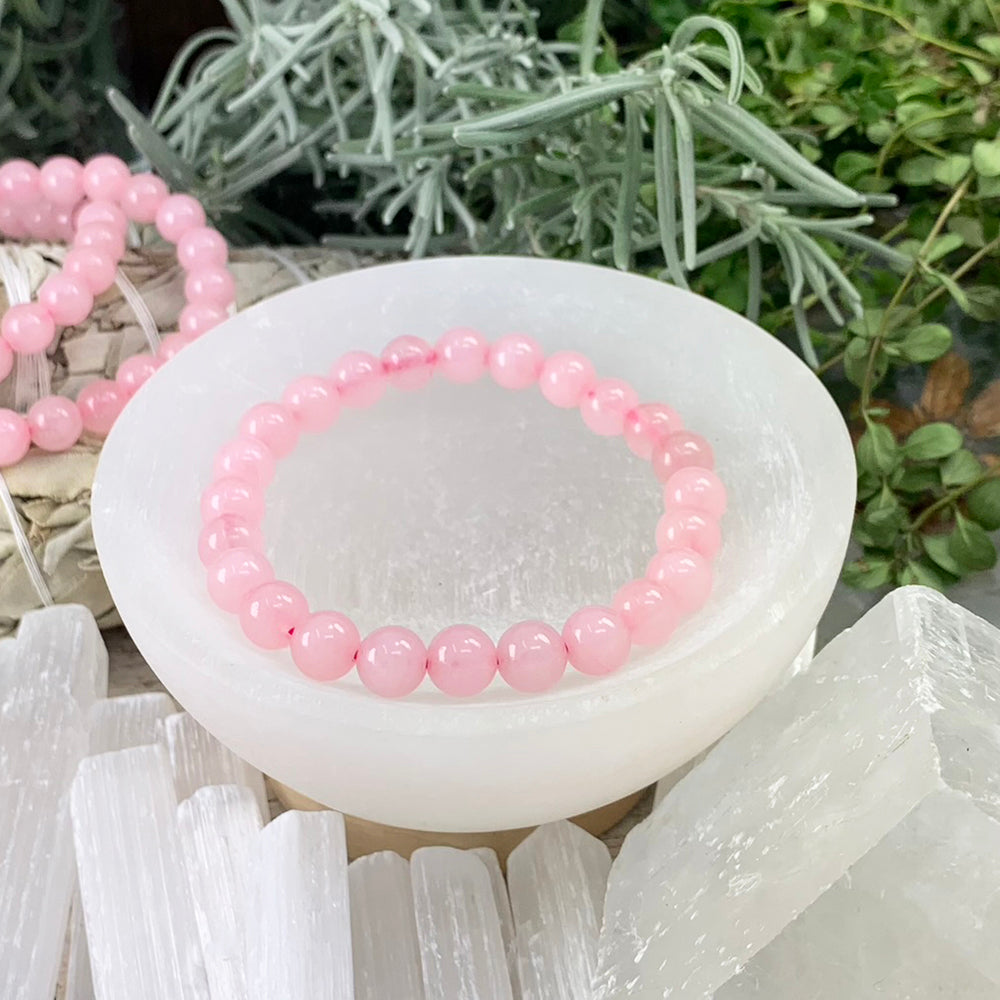 Mala Bracelet: Rose Quartz