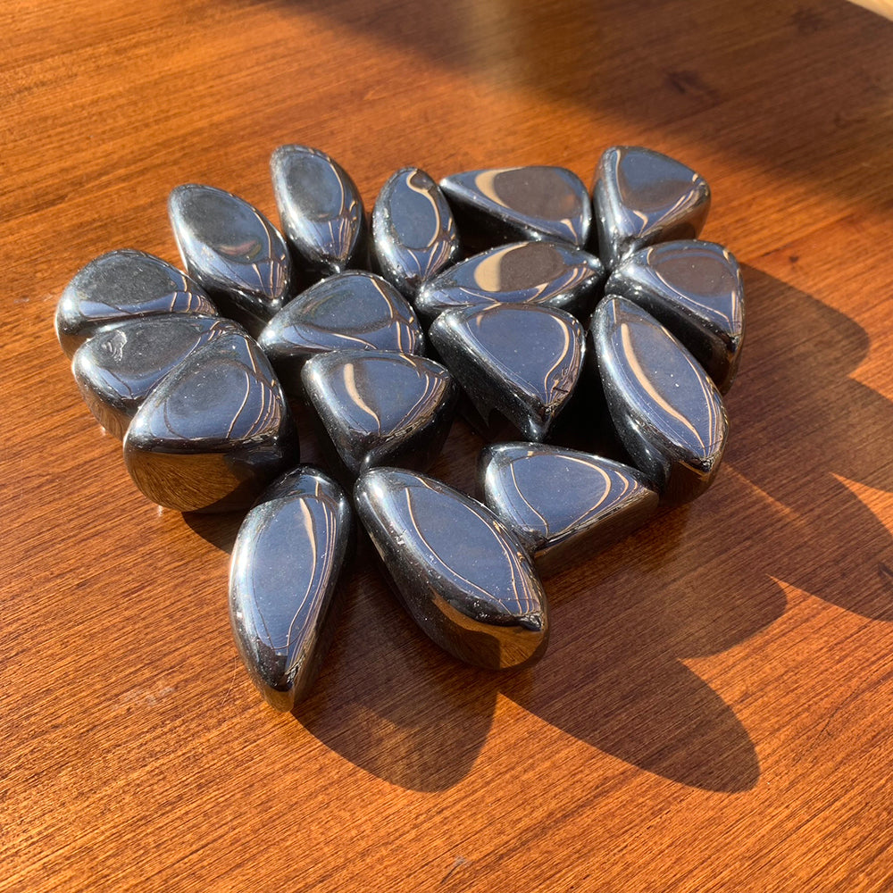 Tumbled Stone: Hematite (250 Gram Lot - 0.55lb)
