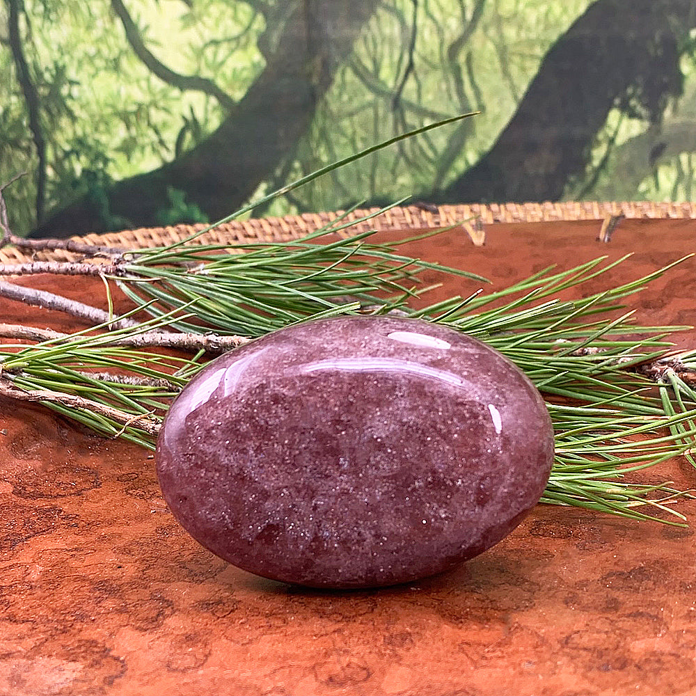 Palmstone: Strawberry Quartz