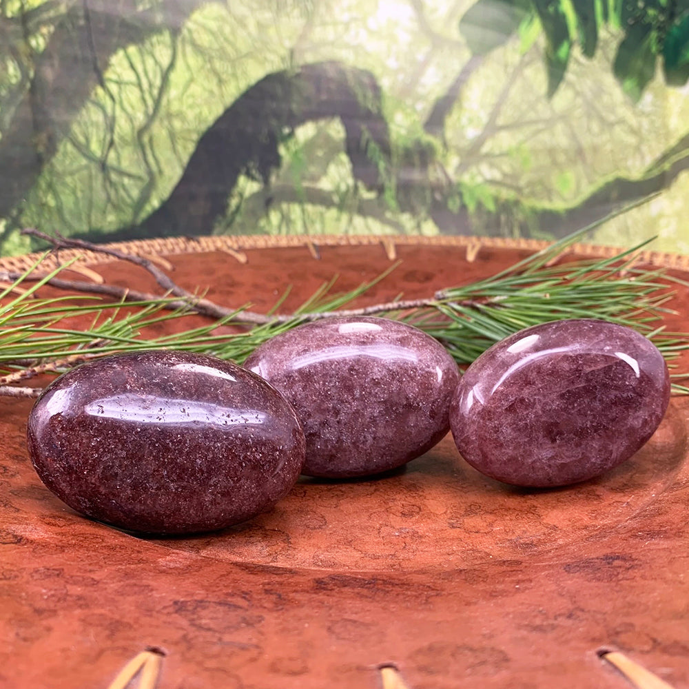 Palmstone: Strawberry Quartz