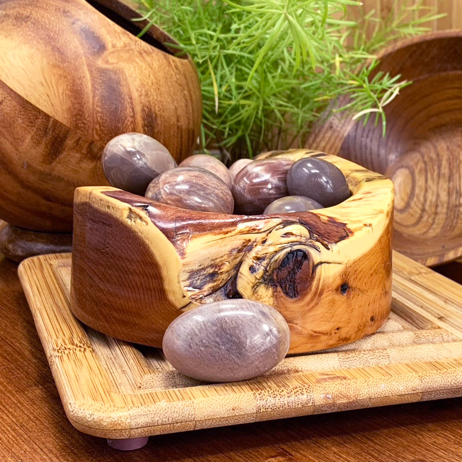 Tumbled Stone: Golden Sunstone  (250 Gram Lot - 0.55lb)