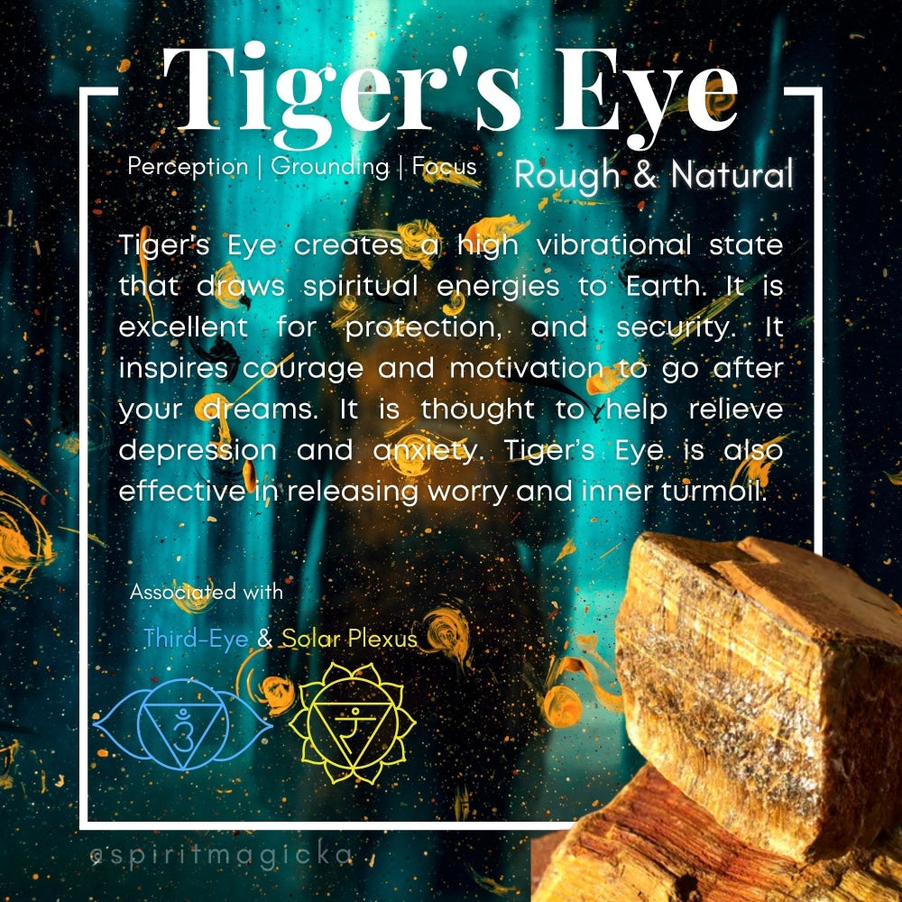 Tigerās Eye Rough Stone - rawstone