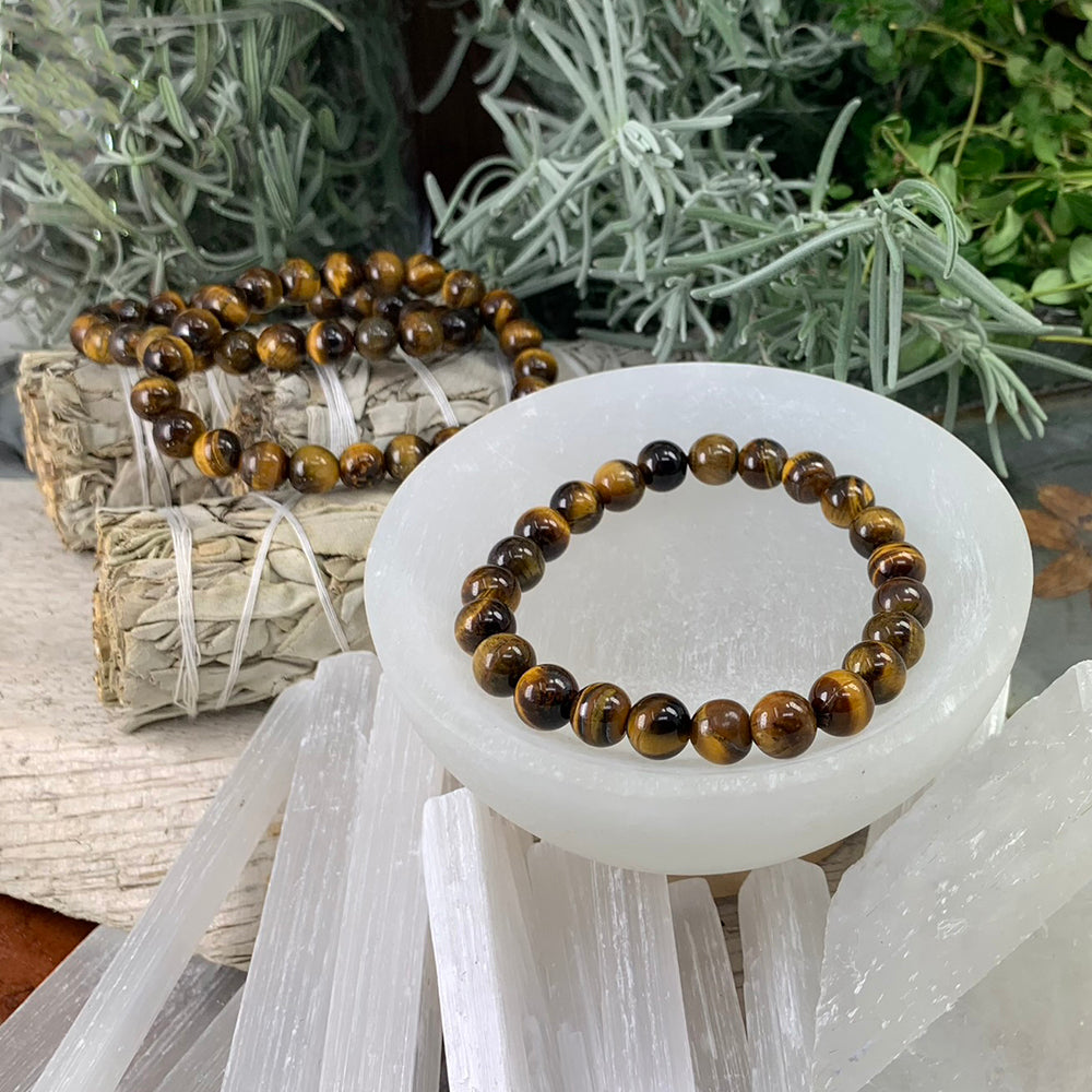 Mala Bracelet: Tiger's Eye