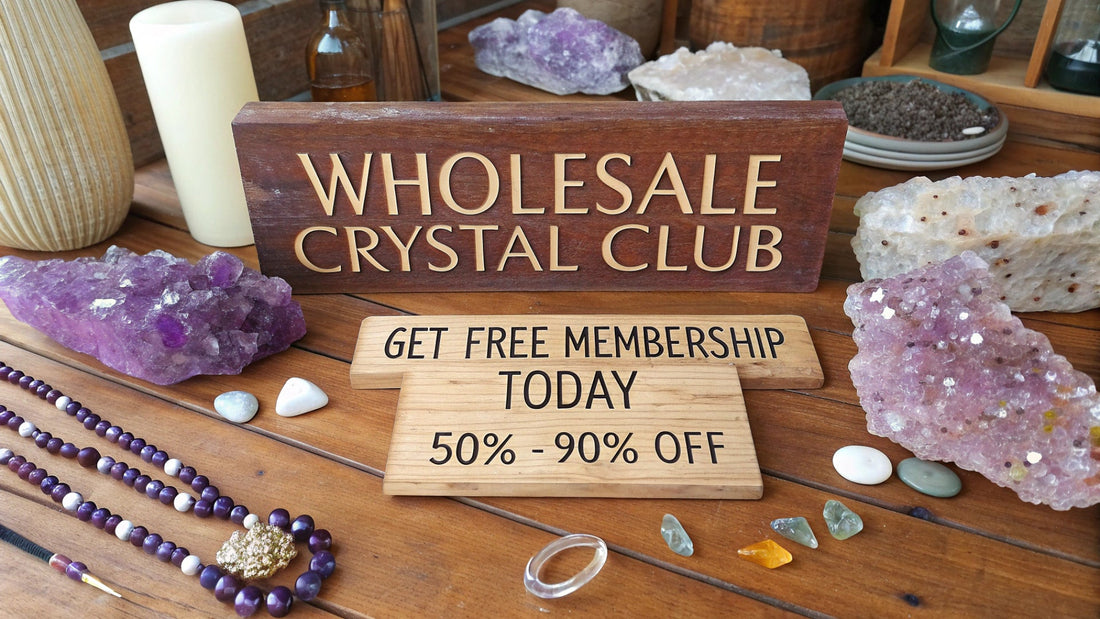 Get a FREE Wholesale Crystal Club Membership