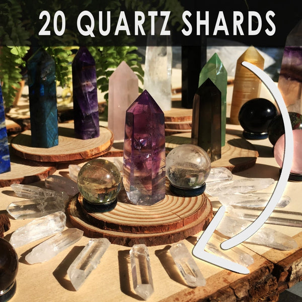 45-Piece Crystal Super Bundle Set