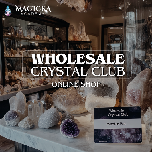 Wholesale Crystal Club Membership - ORDER TODAY for a FREE LIFETIME MEMBERSHIP - Special Promotion!