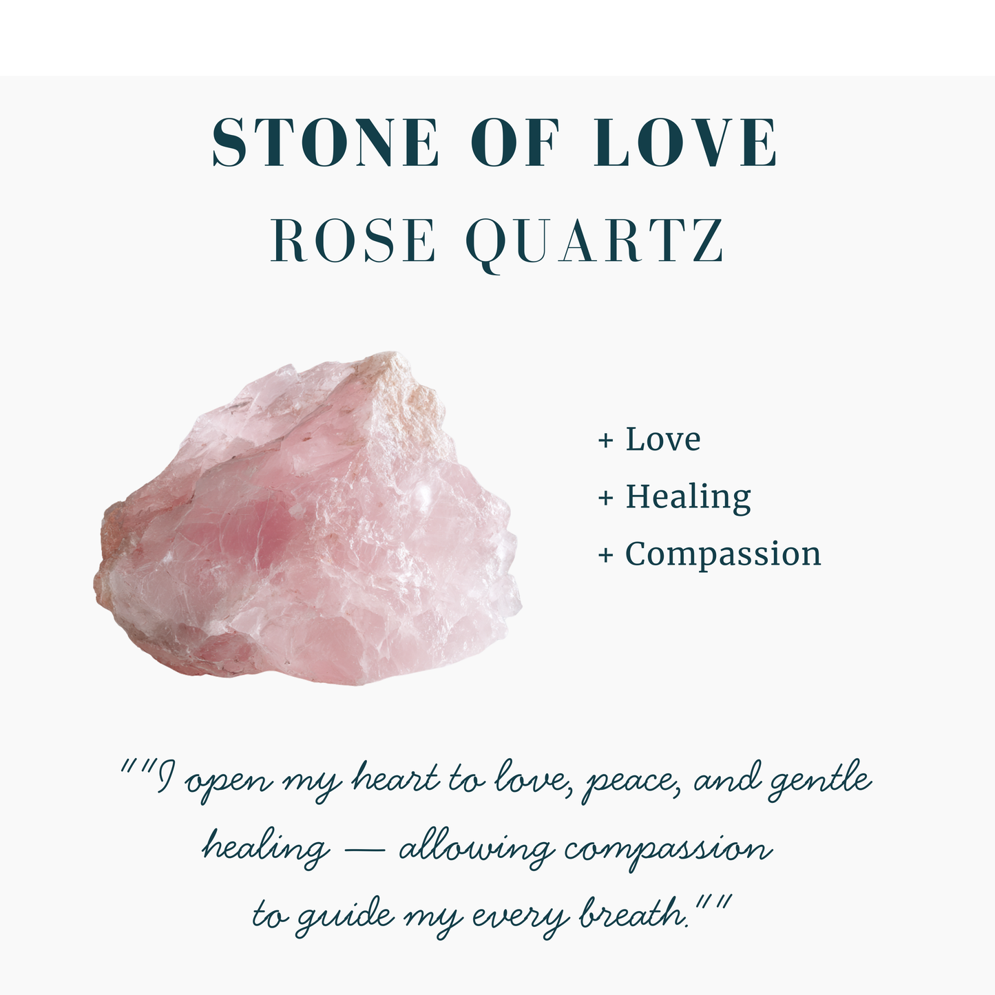 Acupressure Wand: Rose Quartz