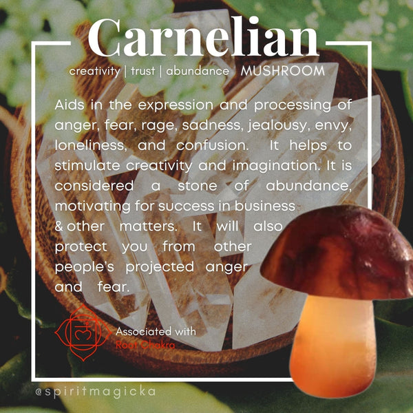 Mushroom: Carnelian