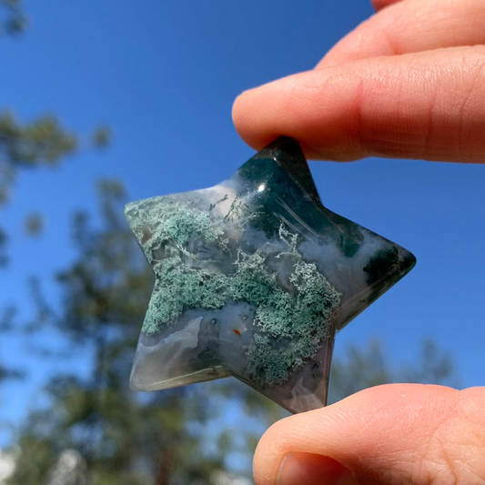 Star: Moss Agate