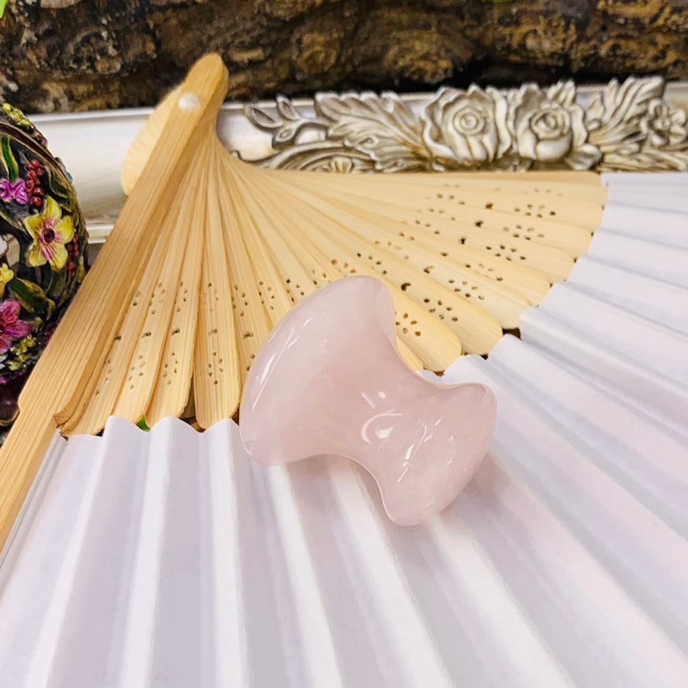 Massage Mushroom: Rose Quartz